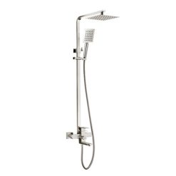 Cây sen tắm nóng lạnh inox 304 mờ vuông HM-9530