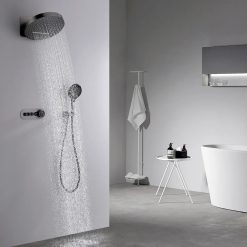 Sen tắm nhiệt độ âm tường màu ghi Miken HI52980GR