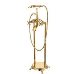 Sen cây đặt sàn bồn tắm màu vàng Elimen G550513A