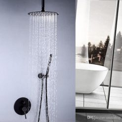 Sen tắm âm trần màu đen Miken-8018