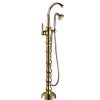 Sen cây đặt sàn bồn tắm mạ màu vàng MKS-099