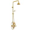Sen cây tắm mạ màu vàng vòi thiên nga MK-51069