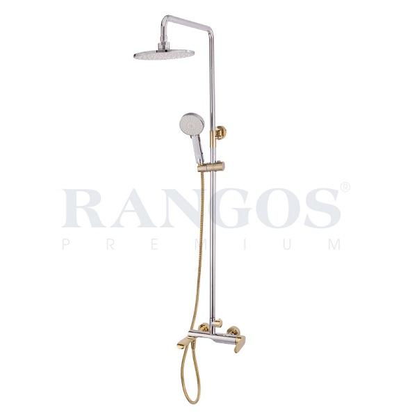Sen cây tắm nóng lạnh mạ vàng Rangos RG-304VC1
