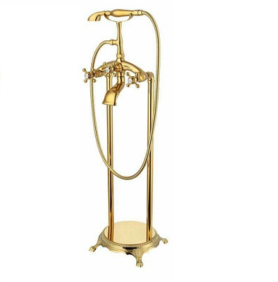 Sen cây mạ vàng đặt sàn bồn tắm Miken MK-0993DSG