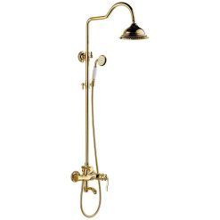 Sen cây tắm cao cấp mạ màu vàng Miken MK-51070