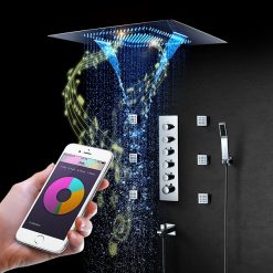 Sen tắm âm trong tường nóng lạnh Miken HI05044B-Phone Điều Khiển