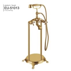 Sen tắm đặt sàn màu vàng Euroking EU-51013