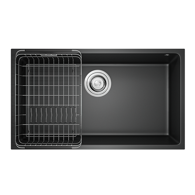 Chậu rửa bát Konox Granite Sink Naros 760S-Black