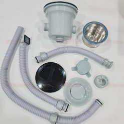 Xi phông chậu rửa bát Sobisung Hàn Quốc 1 hố 2 tràn