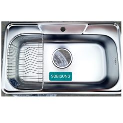 Chậu rửa bát đúc 1 hố Hàn Quốc Sobisung NS-850