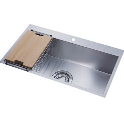 Chậu rửa bát đúc 1 hố Hàn Quốc Sobisung SB-7046