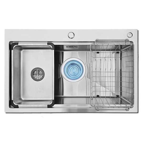 Chậu rửa bát đúc 1 hố Hàn Quốc Sobisung SB-7648