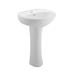 Chậu rửa treo tường YOSEMITЕ kèm chân dài MOEN SW51111PJ