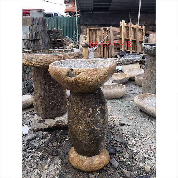 Chậu rửa mặt lavabo đá cuội Tây Bắc TB4743