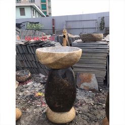 Chậu rửa mặt lavabo đá cuội Tây Bắc TB4842