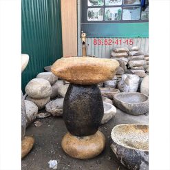 Chậu rửa mặt lavabo đá cuội Tây Bắc TB5241