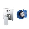 Van gật gù kèm phụ kiện âm tường Toto TBG02304B/TBN01001B