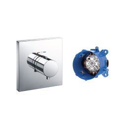 Van điều chỉnh nhiệt độ kèm phụ kiện âm tường Toto TBV02402B/TBN01001B
