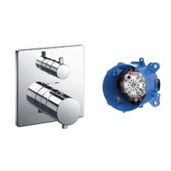 Van điều chỉnh nhiệt độ kèm phụ kiện âm tường Toto TBV02403B/TBN01001B
