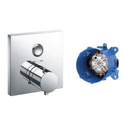 Van điều chỉnh nhiệt độ kèm phụ kiện âm tường Toto TBV02405B/TBN01001B