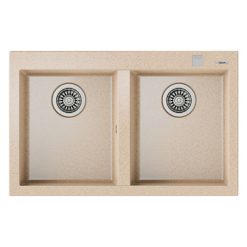 Chậu rửa bát Teka FORSQUARE 2B 790 TG BEIGE