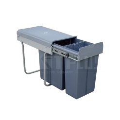 Thùng rác ray trượt 2 ngăn Kit Plus DF.30
