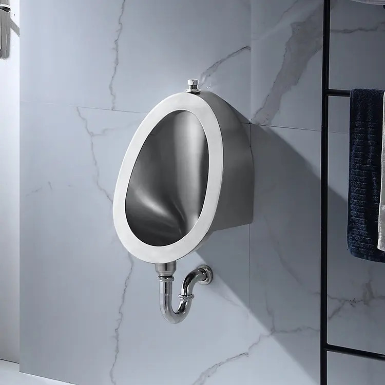 Bồn tiểu nam treo tường Inox 304 Miken S9113