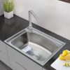 Chậu rửa bát 1 hố Toàn Mỹ TMS78X.2.3