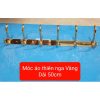 Móc treo quần áo màu vàng 6 móc TN50