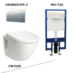 Bộ bồn cầu treo tường Toto CW162B-WH172A-HMB003CPR-2