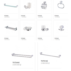 Bộ phụ kiện phòng tắm cao cấp TOTO EGO