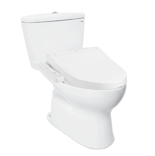 Bồn cầu hai khối kèm nắp rửa điện tử TOTO CS300DW16Y1