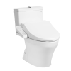 Bồn cầu hai khối kèm nắp rửa điện tử TOTO CS326DW18
