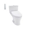 Bồn cầu 2 khối kèm nắp rửa điện tử TOTO CS986GW7