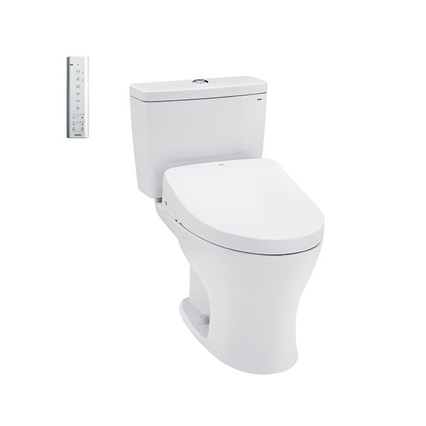 Bồn cầu 2 khối kèm nắp rửa điện tử TOTO CS986GW7