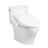Bồn cầu hai khối kèm nắp rửa điện tử TOTO CS767RW18