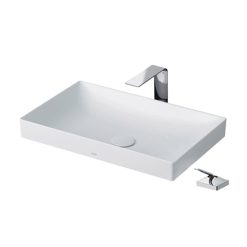 Chậu rửa lavabo đặt bàn TOTO Linear Ceram LT4716G19#MW