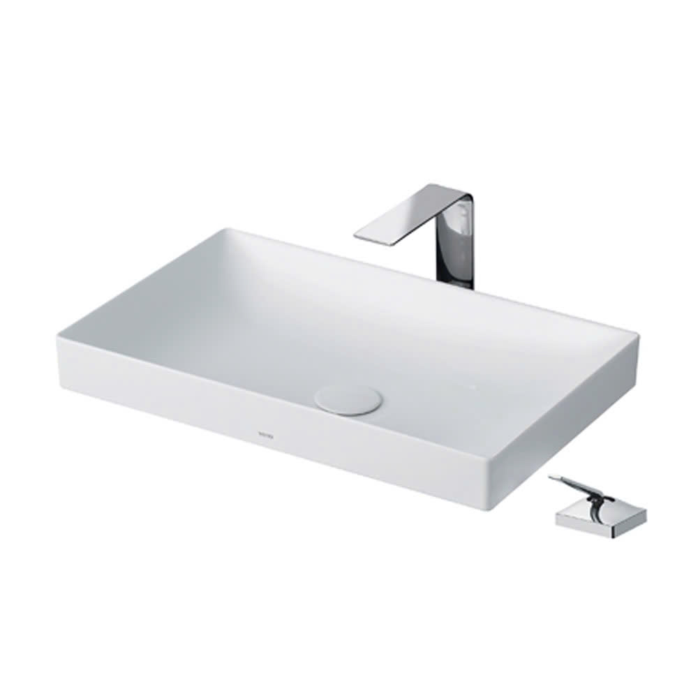 Chậu rửa lavabo đặt bàn TOTO Linear Ceram LT4716G19#MW