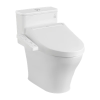 Bồn cầu 1 khối nắp rửa điện tử Washlet C2 Toto MS857CDW17