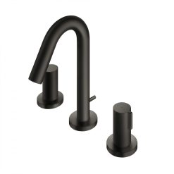 Vòi xả bồn tắm, chậu rửa mặt 3 lỗ màu đen Toto TLG11201B#MBL