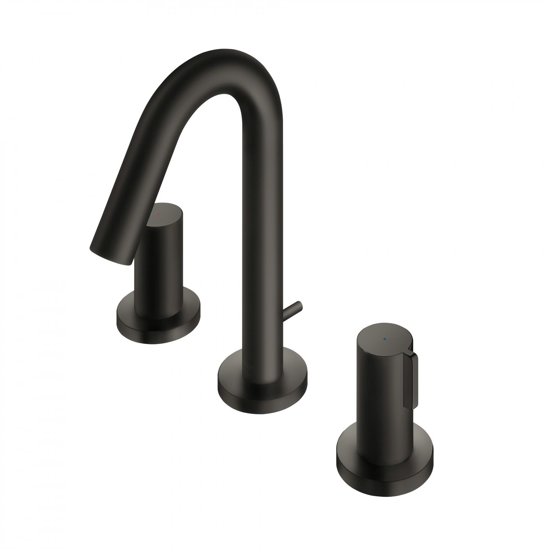 Vòi xả bồn tắm, chậu rửa mặt 3 lỗ màu đen Toto TLG11201B#MBL