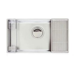 Chậu rửa bát 1 hố lớn nội địa Nhật Bản Toyoura N760ZWDL-EB