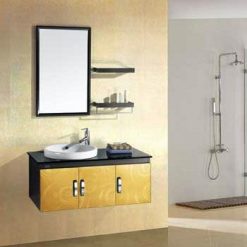 Bộ tủ chậu inox Bross S-0407A