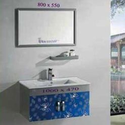 Bộ tủ chậu inox Bross S-0411A