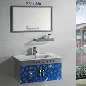 Bộ tủ chậu inox Bross S-0411A