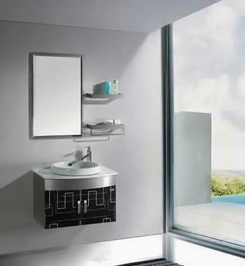 Bộ tủ chậu inox Bross S-1214