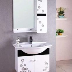 Bộ tủ chậu nhựa PVC Bross 398