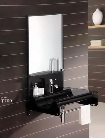 Bộ chậu kính Senli T700