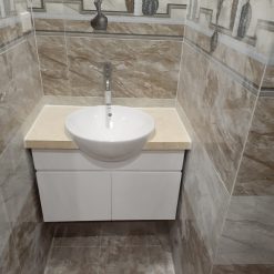 Bộ tủ chậu PVC may đo theo kích thước HM82