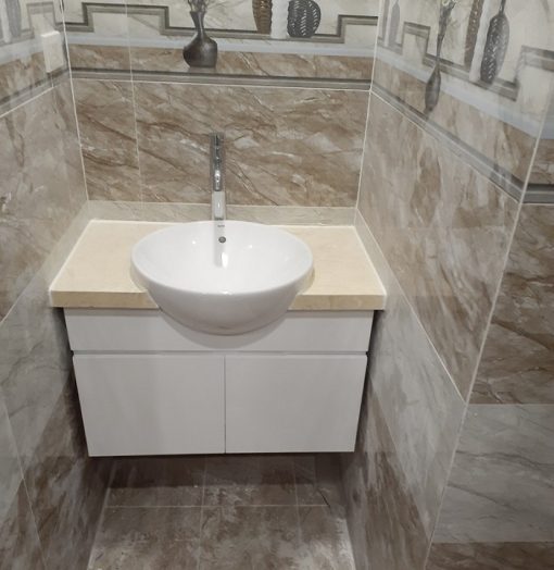 Bộ tủ chậu PVC may đo theo kích thước HM82